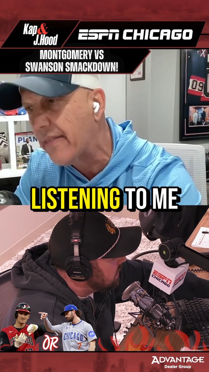 Kap EXPLODES over Colson Montgomery DEBATE! LINK TO KAP AND SHEA's FULL CAGE MATCH: Brought to you by Advantage Toyota River Oaks Find your Advantage at Advantage Dealer Group David Kaplan J-Hood shea #ColsonMontgomery #WhiteSox #ChicagoWhiteSox #WhiteSoxBaseball #Ad