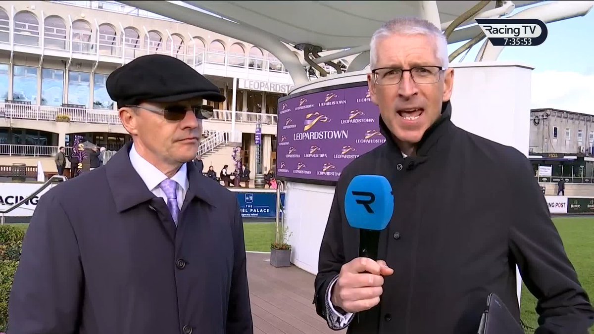 "A lovely run. Delighted." Scandinavia wins by a lesser margin than expected at Leopardstown RC but Aidan O'Brien is very happy with his star stayer ahead of the Gold Cup at Royal Ascot