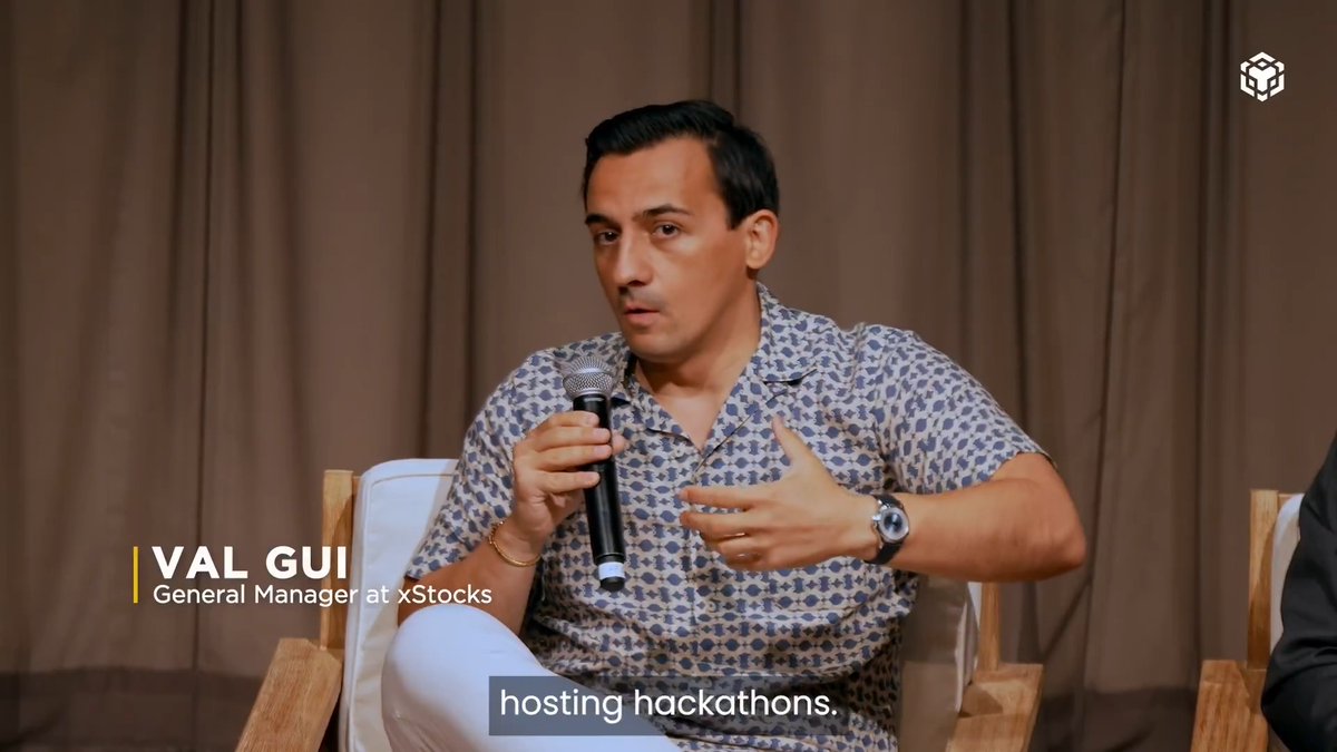 At #BNBMiami, Val, General Manager of xStocks, shared what makes the BNB builder community stand out. Pragmatism is what sets this ecosystem apart and why hackathons here won’t just produce projects, they’ll produce solutions based on real needs that actually get used. "Ultimately, composability unlocks more use cases, and that's where I get really excited."