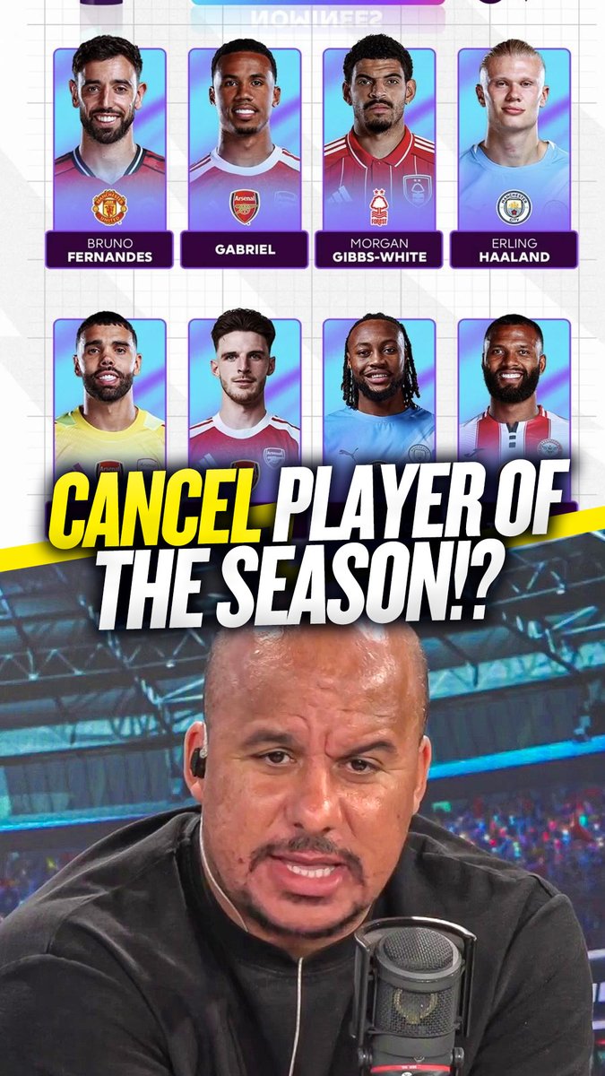 ❌ "I would leave it blank and roll over to next season." 👀 "Next season, we're not talking about this level of goals." 🔥 "Nobody stands out." Gabby Agbonlahor analyses the Player of the Season nominees and explains why he would not give out the award this season.