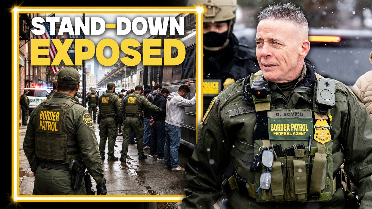 🚨STAND-DOWN EXPOSED: "Border Patrol Has Been Pulled Out Of The Interior Of The US- That Sends A Strong Message To The Bad Guys!" Retired Border Patrol Head- Gregory Bovino- Joins Alex Jones To Reveal That There Is A Border Patrol/ICE Stand-Down Of Interior Enforcement, And That Former Biden-Era Officials Are Being Brought In To Replace Pro-Deportation Patriots! "What Solves The Problem To Get The 100 Million Illegal Aliens Out Is A Uniformed Presence In The Interior En Masse Just As We Have Done It Over The Past 100 Years!" Bovino Goes On To Break Down The Civil War Within Border Patrol/ICE Between Hardliners & Those That Want A Softer Approach To Deportation! Gregory K Bovino ⬇️WATCH ALEX JONES LIVE NOW⬇️