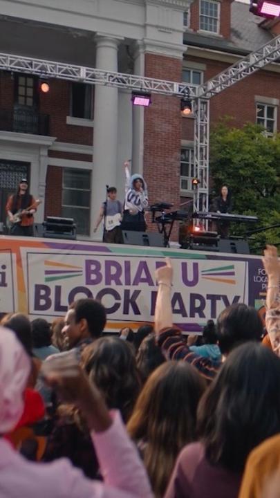 Here's hoping everyone's weekend is as fun as the Briar U Block Party.