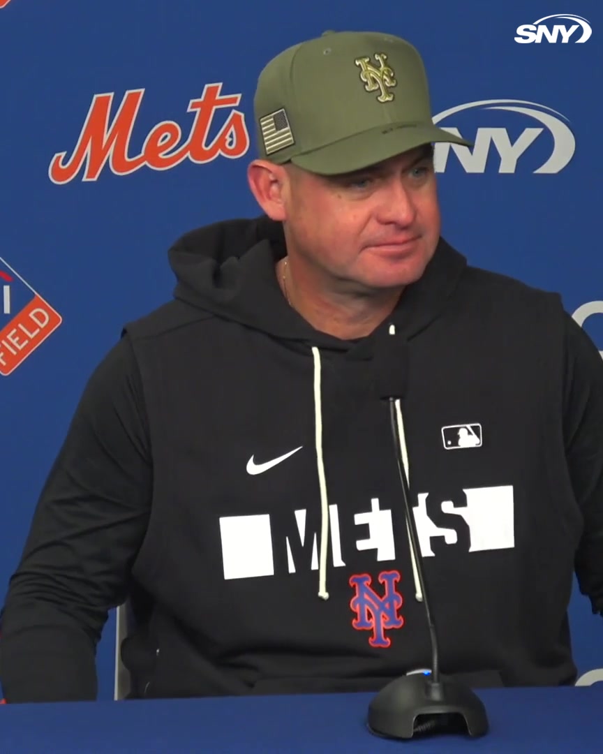 "It feels like a playoff atmosphere. It's electric, it's loud." Carlos Mendoza talks about what makes the Subway Series so special: