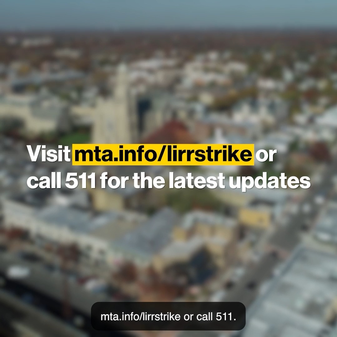 LIRR train service may shut down as early as midnight tonight because of a possible strike. Learn more about travel during the strike, and visit for the latest updates.