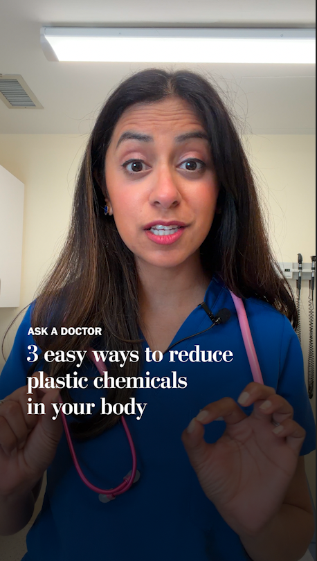 You can reduce the level of plastic chemicals in your body by up to 60 percent in seven days with a few changes to your diet, our Ask a Doctor columnist says.