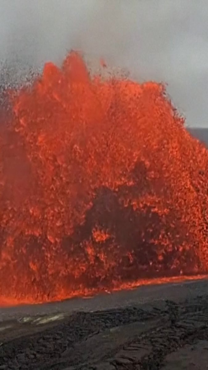 Kilauea has periodically sent fountains of lava soaring during more than a year of an on-and-off eruption.