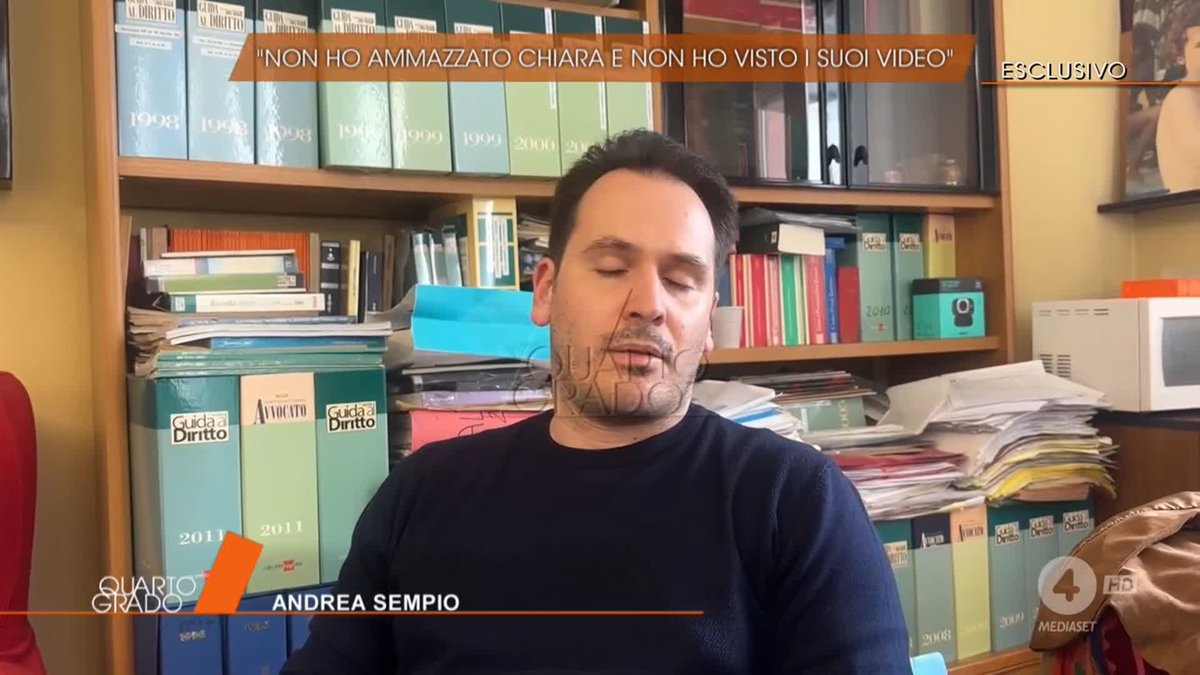 "Non ho ammazzato Chiara Poggi" A #Quartogrado parla Andrea Sempio per la prima volta dopo la chiusura delle indagini