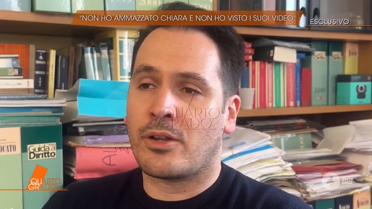 "Non ho mai visto i video di Chiara e non c'è mai stato questo mio interesse verso di lei" L'intervista esclusiva ad Andrea Sempio, che parla per la prima volta dopo la chiusura delle indagini #Quartogrado