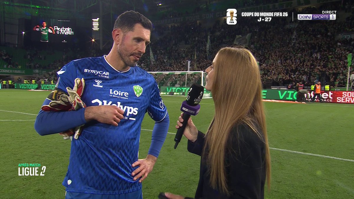 [📺 LIVE] 🇫🇷 #ASSERAF ⚽ Brice Maubleu (Saint-Etienne) : "On a bossé les tirs au but toute la semaine !" #beINLigue2