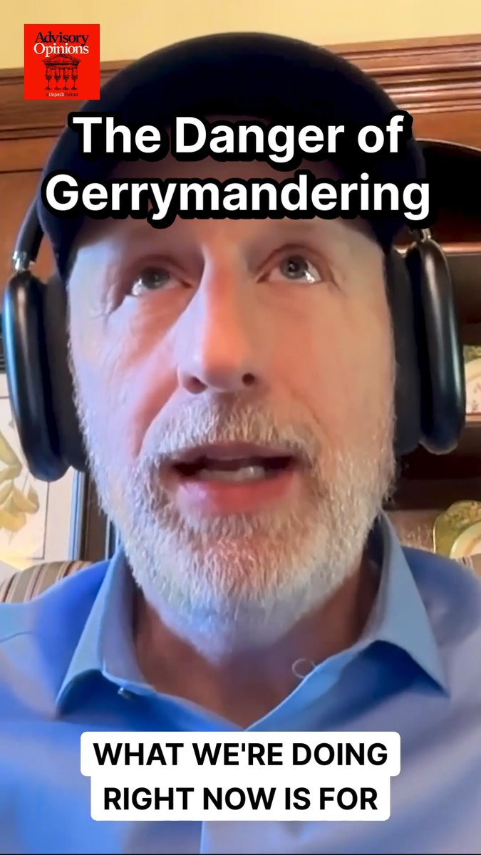 The Danger of Gerrymandering | David French on Advisory Opinions