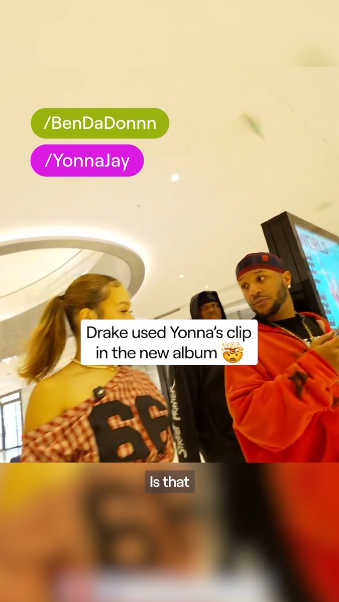 /YonnaJay and /BenDaDonnn on Iceman?! Drake's latest album (well, one of the three) featured a Twitch clip as an outro! AMP Agent ⚡ JasonTheWeen @stableronaldo and OSCS Official freaked out when they heard the track during their live react streams.