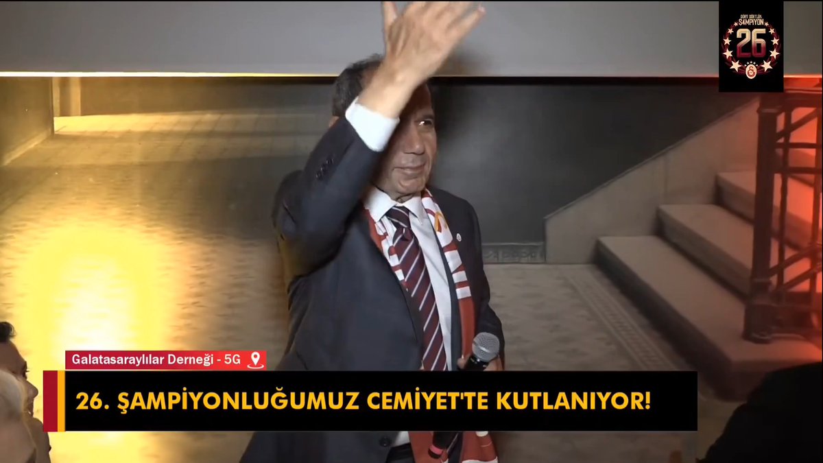 Cemiyet'te Başkan Dursun Özbek'e büyük ilgi.