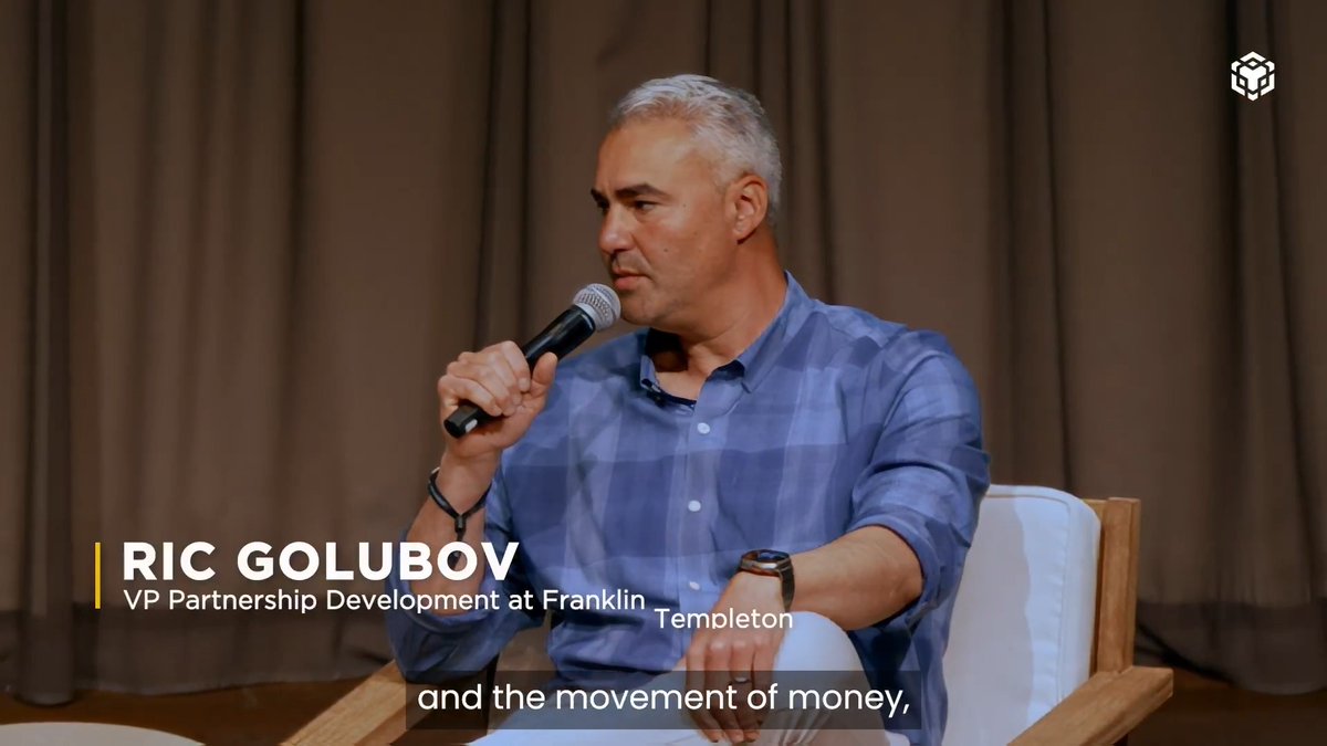 "Most people in this world are not earning a significant amount of yield in their daily lives. This is a powerful tool for everyone to capitalize." - Ric Golubov, VP Partnership Development of Franklin Templeton Digital Assets at #BNBMiami He broke down what makes tokenized money movement a game changer. With Benji on BNB Chain, you can send a token instantly and earn yield up to the second. That's financial access at a scale that's never existed before.