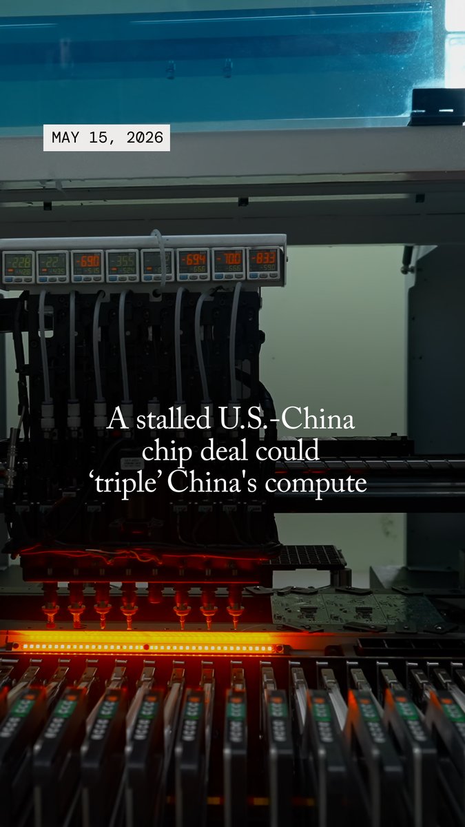 “The administration has issued licenses for 750,000 H200 chips, but those licenses are still stalled on the Chinese side. . . . It would triple China’s AI computing power capacity, if those were to go through,” says CFR expert Chris McGuire, discussing the stalled sale of Nvidia’s H200 chips to Chinese companies during a media briefing on the Trump-Xi summit.