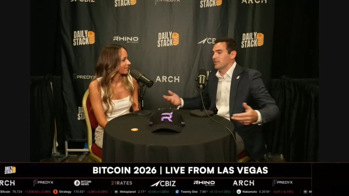 "We borrow against our Bitcoin, buy $STRC, and earn a yield on our BTC holdings. It's a simple carry trade. Not rocket science."⁣ ⁣ - Sam Callahan, Director of Bitcoin Strategy OranjeBTC w/ Halston