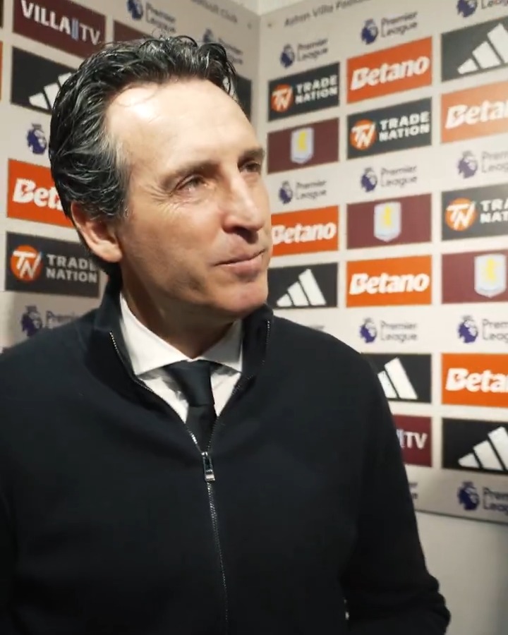 Unai Emery: "This achievement is really fantastic." 🙌