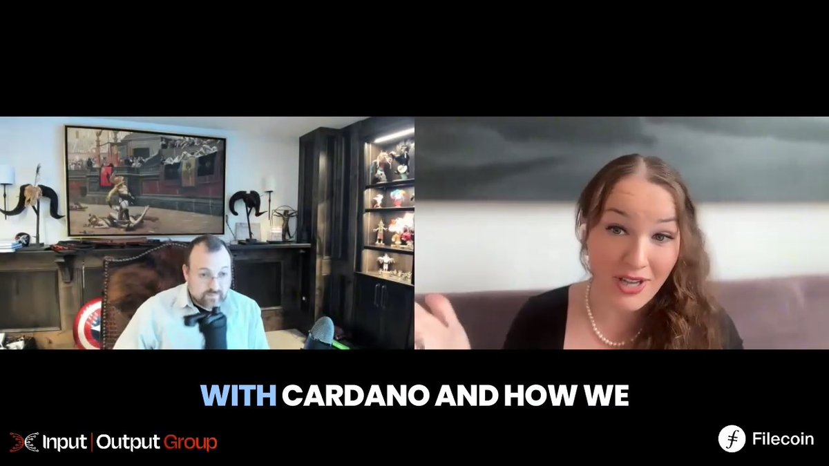 Filecoin as a backup layer for Cardano Community applications. More decentralized, verifiable. Perpetual storage, end-to-end encryption, multi-chain smart contracts via Lighthouse. Marta Belcher on how the Filecoin &amp; Cardano integration works, from a conversation with Charles Hoskinson.