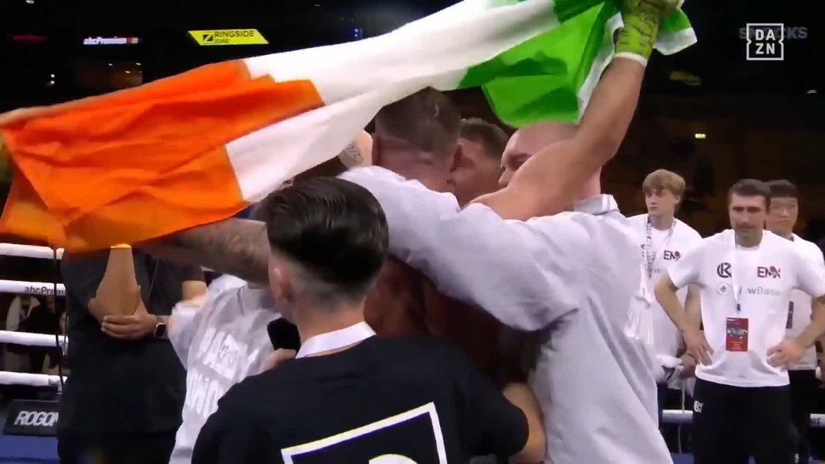Mandatory 🔒 IBF 147 Paddy Donovan secures another shot at World honours with a big away win in Germany, dropping Karen Chukhadzhian twice on the way to a majority decision victory (115-111, 113-113, 114-112) 🇮🇪 DAZN Boxing
