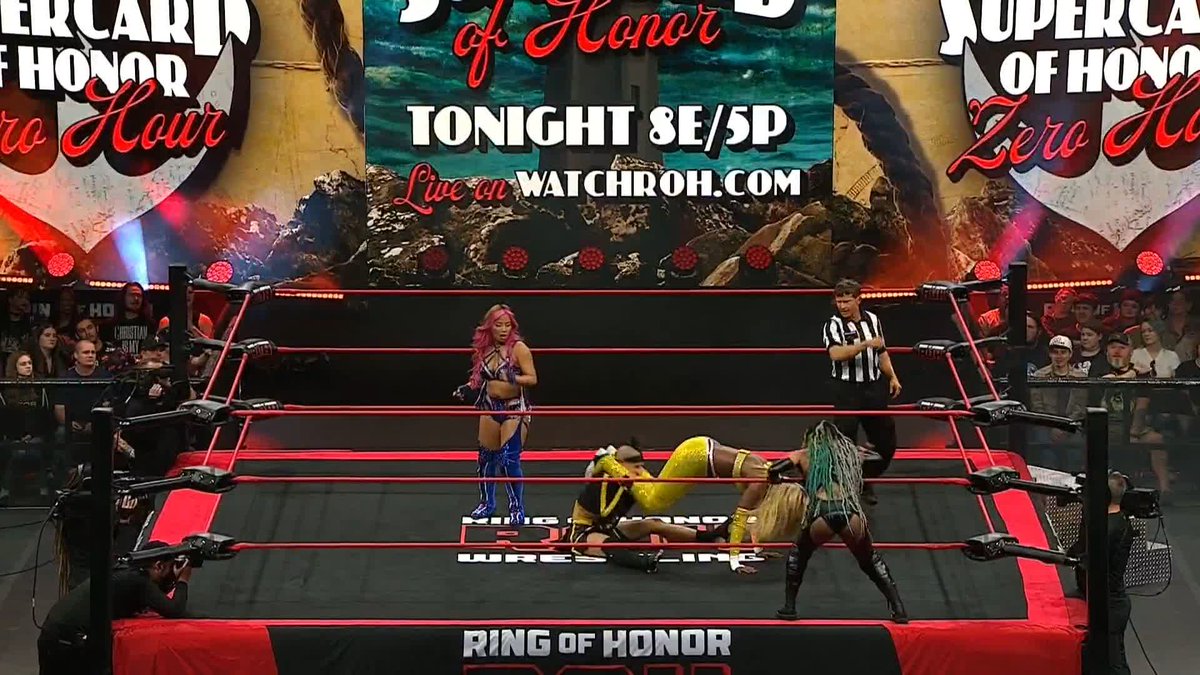 A new style of chocolate kisses! Watch #ROHSupercard ZERO HOUR! ➡️
