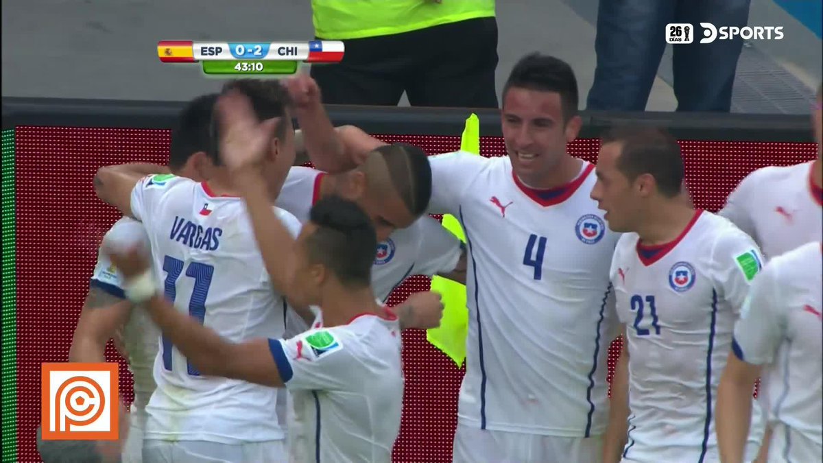 EL GOL QUE SENTENCIÓ LA HISTORIA DE ESPAÑA ⚽ Aranguiz anotaba el 2-0 y eliminaba a los europeos en primera ronda del Mundial 2014 en Brasil. 🎙️ #PuroConcepto con Juan Pablo Varsky