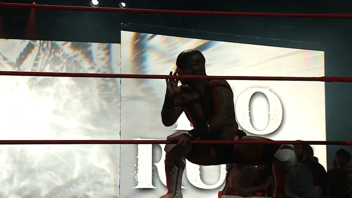 BLACKHEART LIO RUSH HAS ARRIVED. 🖤 Lio has gone even darker and creepier on this PPV tonight. HOLY SHIT.