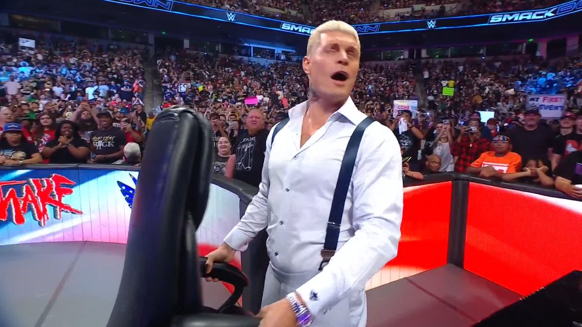 .Cody Rhodes is doing it all. 😂