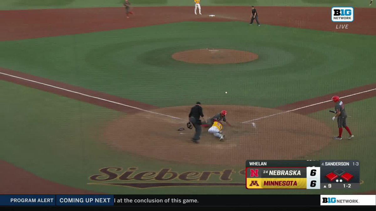 HUSKERS COME BACK FROM DOWN 5 IN THE 9TH TO BEAT MINNSOTA☠️