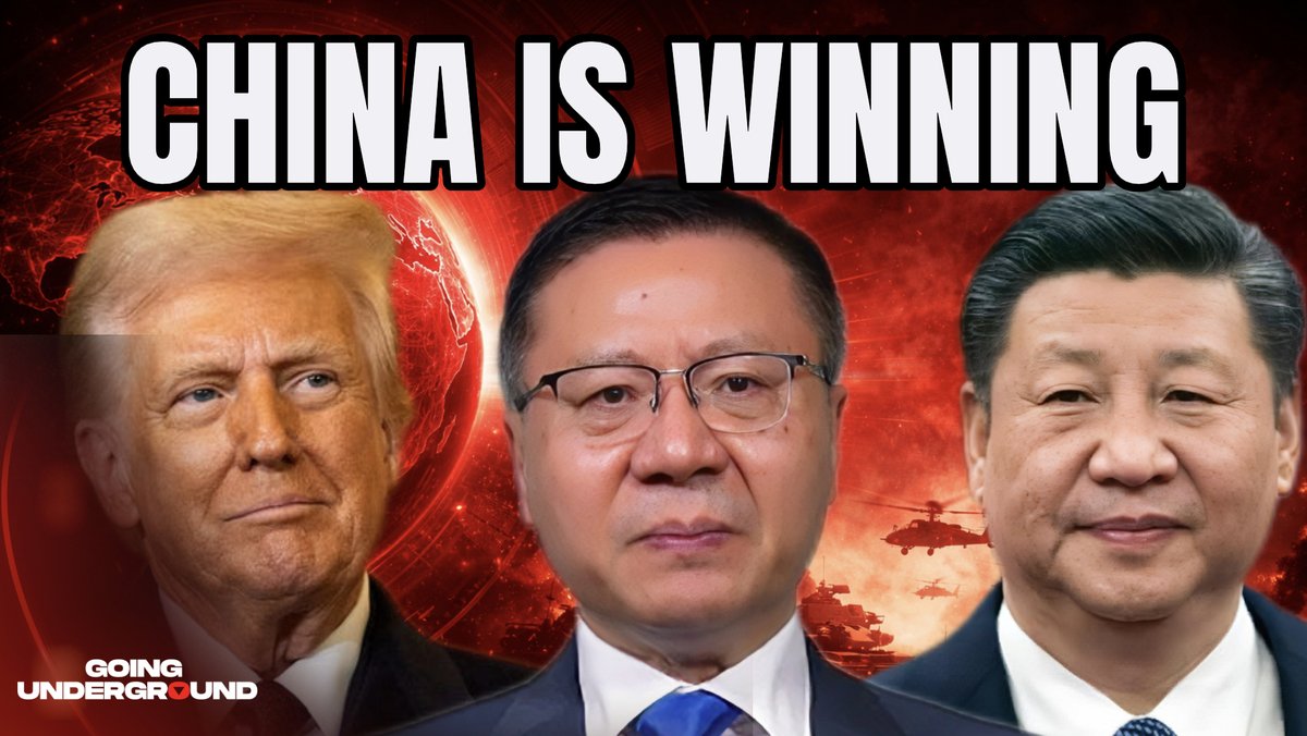 🚨NEW EPISODE OF GOING UNDERGROUND⚡️ Trump-Xi Summit: ‘China🇨🇳 is WINNING the Competition Against the USA🇺🇸’—Prof. Zhang Weiwei How has China outsmarted the US's attempts to choke off Beijing's oil supplies via Iran & Venezuela? How does Beijing view the Trump Administration as it unleashes death and destruction across the global south? Why does China see itself as winning the competition against the United States? All this and more on this episode of Going Underground with Prof. Zhang Weiwei, Director of Fudan University’s China Institute and former Translator for Chinese Paramount Leader Deng Xiaoping.