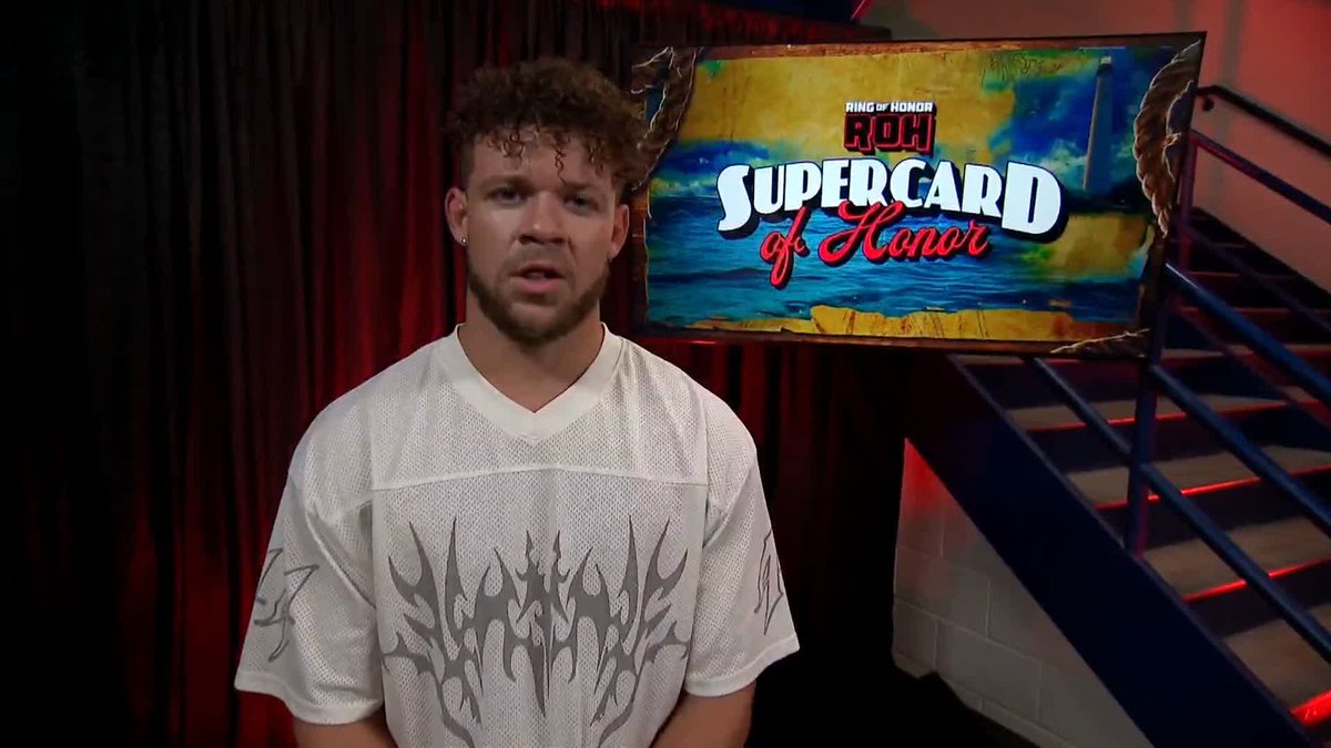 "CRU is done!" Action Andretti sends a serious message to @IAmLioRush! Watch #ROHSupercard of Honor LIVE on Honor Club!