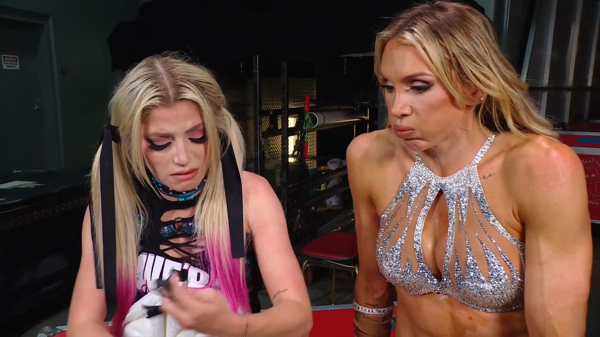 "We need help." It might not be the thing Charlotte Flair wants to hear, but Lexi (Kaufman) Cabrera might have a point. 🤔
