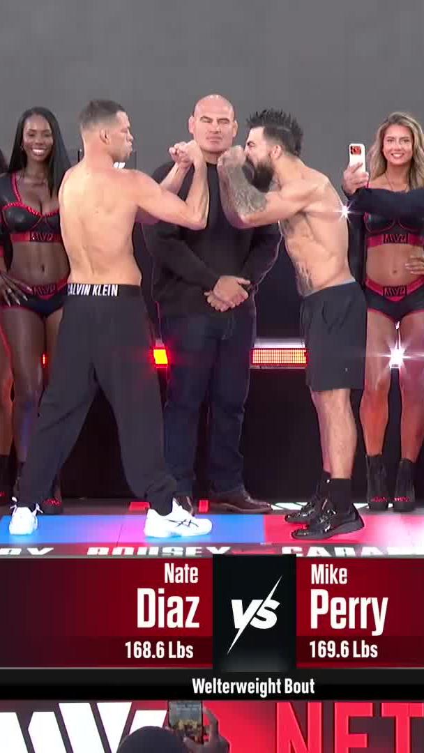 BMF vs. King of Violence 👑 Nate Diaz et Mike Perry : LE DERNIER FACE-À-FACE 🔥 #RouseyCarano