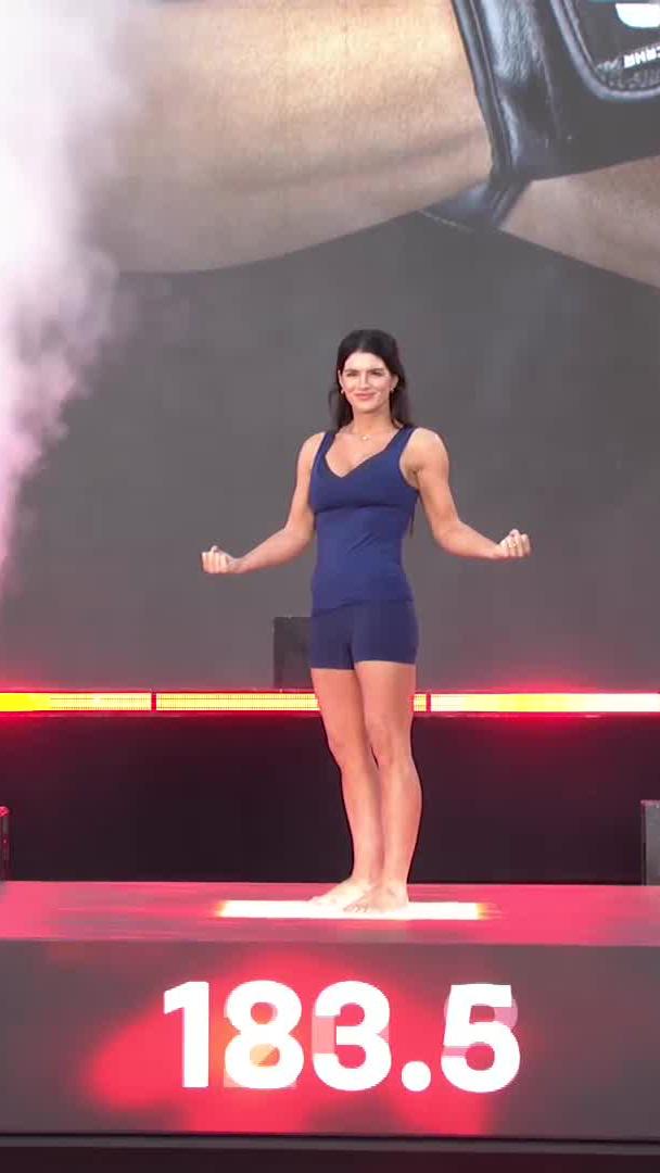 Gina Carano (141.4 lbs) - SHE'S BACK!!! — Saturday, May 16th LIVE only on Netflix Intuit Dome - Los Angeles, CA #RouseyCarano #NgannouLins #DiazPerry
