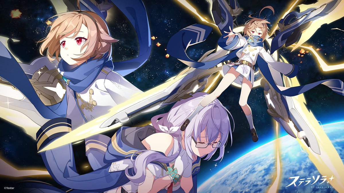 【💿ロスレコ・楽曲紹介(試聴版)💿】 ロスレコ「似たもの同士」の楽曲を、 試聴版として魔王さんにお届けします✨ 天高く、さらにその先へ。 幾重の空を越えてなお、あなたの気配は消えない。 これは、帰るべき場所へ続く航路―― 本ロスレコは、イベント「ファインダーの向こうに映るモノ」 より入手可能です！ ▼YouTube版 #ステラソラ