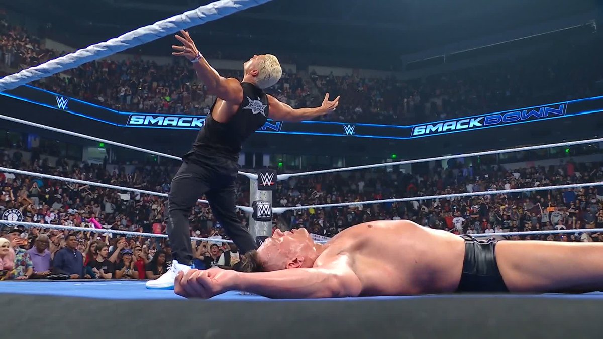 Welcome to #SmackDown, GUNTHER. Cody Rhodes runs things on Friday nights! 😤