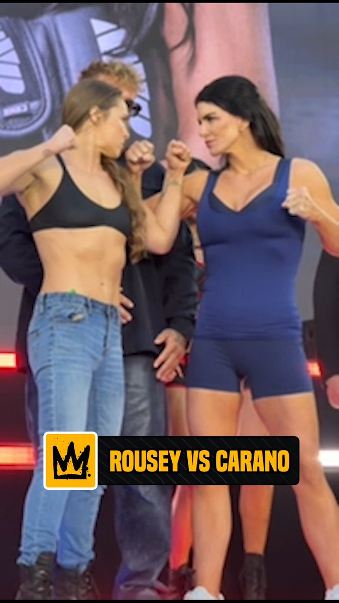 Who would've thought we'd be seeing these two women's MMA legends go head-to-head in a dream fight?!?! #RouseyCarano