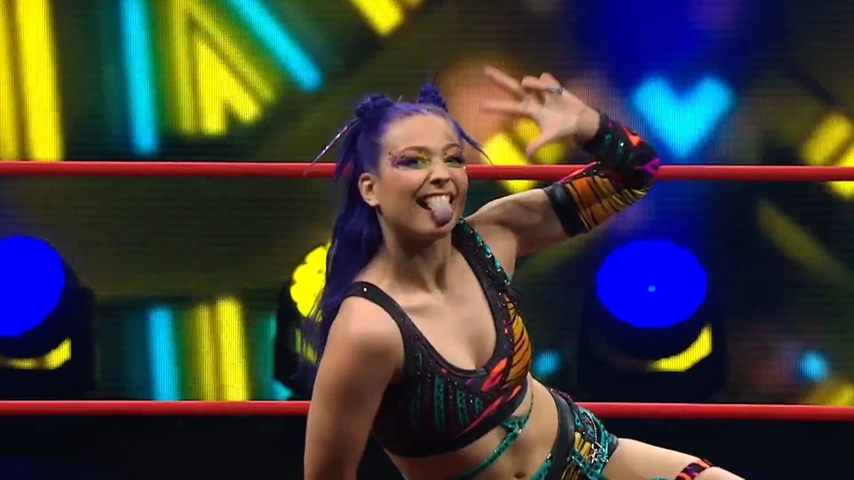 It has been a rocky path in the #ROH Women’s World Title picture for BIG Billie Starkz • ビリー・スタークス, and now Athena’s “gentle” reminders on ROH TV have only added more pressure. Can she stay on course? Watch #ROHSupercard of Honor LIVE on Honor Club
