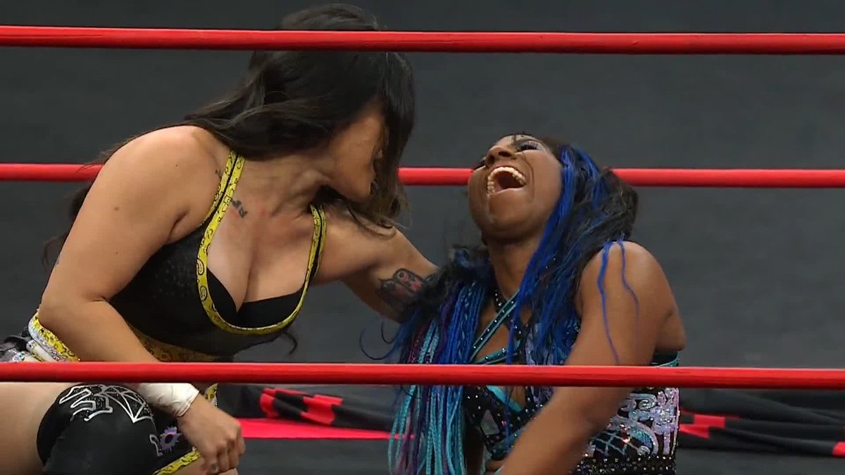 #ANDSTILL ATHENA SURVIVES!!!! STILL THE FOREVER ROH WOMEN’S WORLD CHAMPION!!!! #ROHSupercard