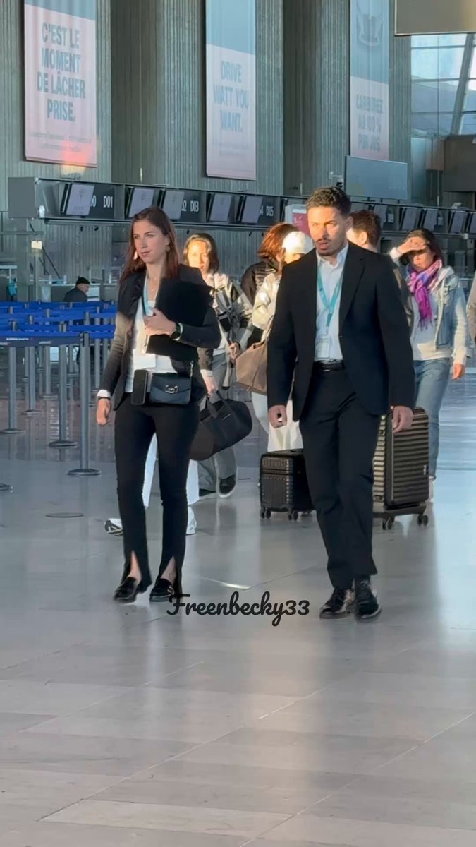 Becky has arrived at the airport ,We came to wish her a good flight. #beckysangels‌ #BeckyArmstrong‌