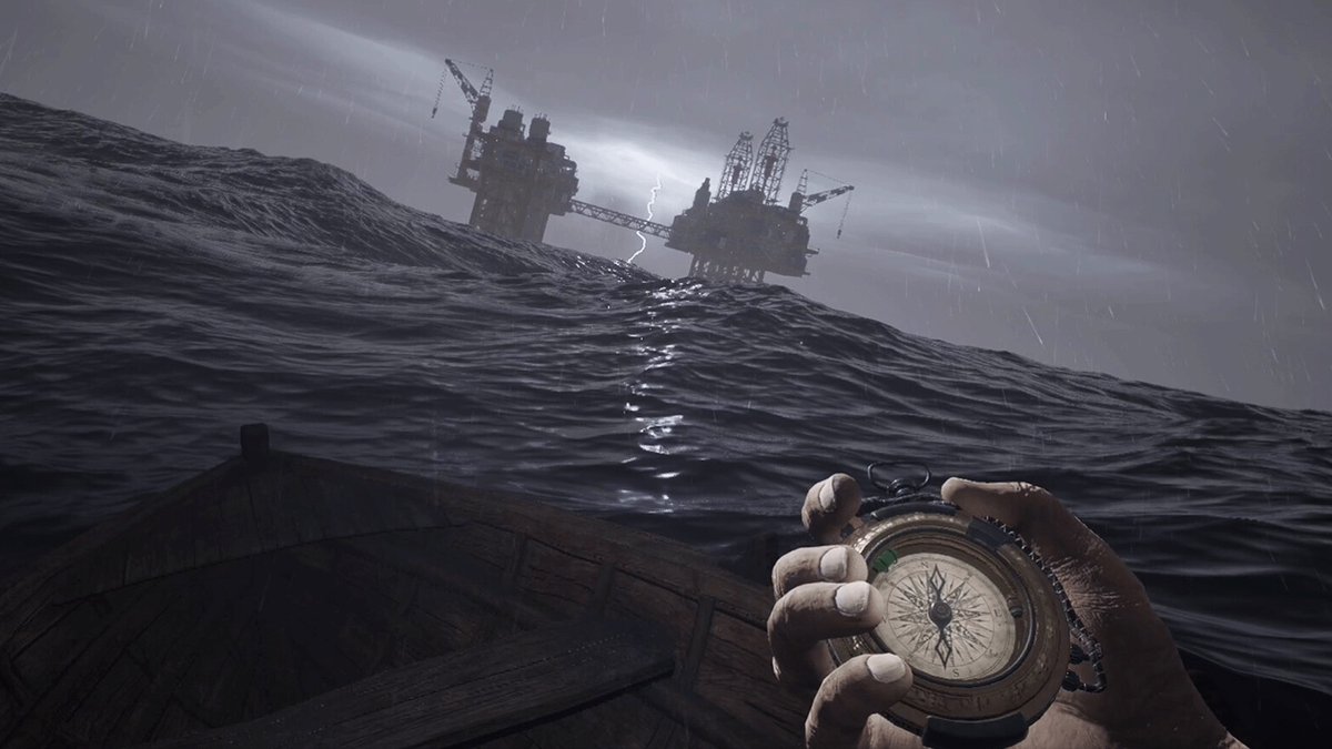 Can you navigate a small boat, survive creatures below the waves, and make it to safety? Watch the reveal trailer for Open Waters, coming soon to PC:
