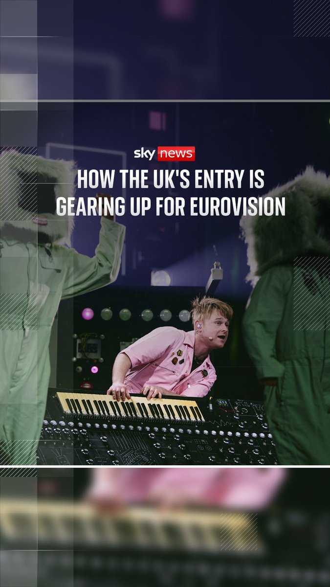 Sky's Katie Spencer speaks to Kent-based experimental musician Look Mum No Computer, real name Sam Battle, who is the UK's entry for Eurovision 2026 with the song Eins, Zwei, Drei. Read more about the UK's entry here: