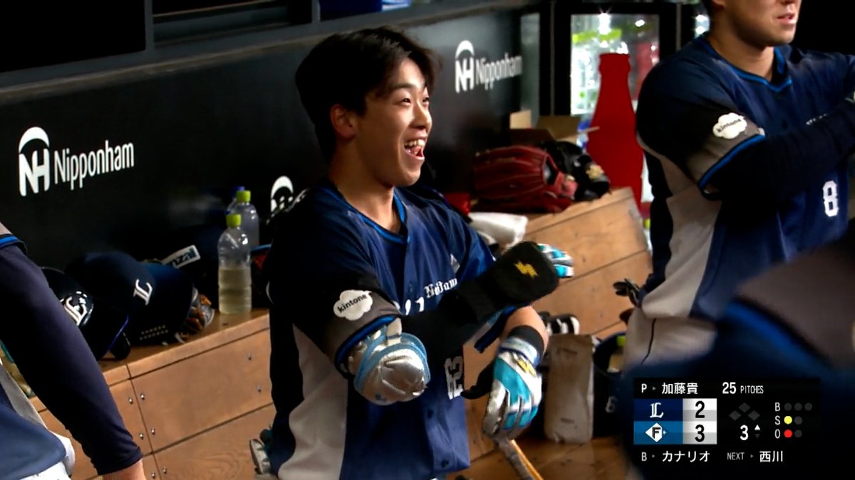 #滝澤夏央 プロ第2号はポール直撃弾🙌🙌 5月は打率3割5分を超えるなど打撃好調の滝澤📣 3年ぶりとなる一発を放ってみせた😄 #seibulions #ベースボールLIVE で配信中[初月無料]