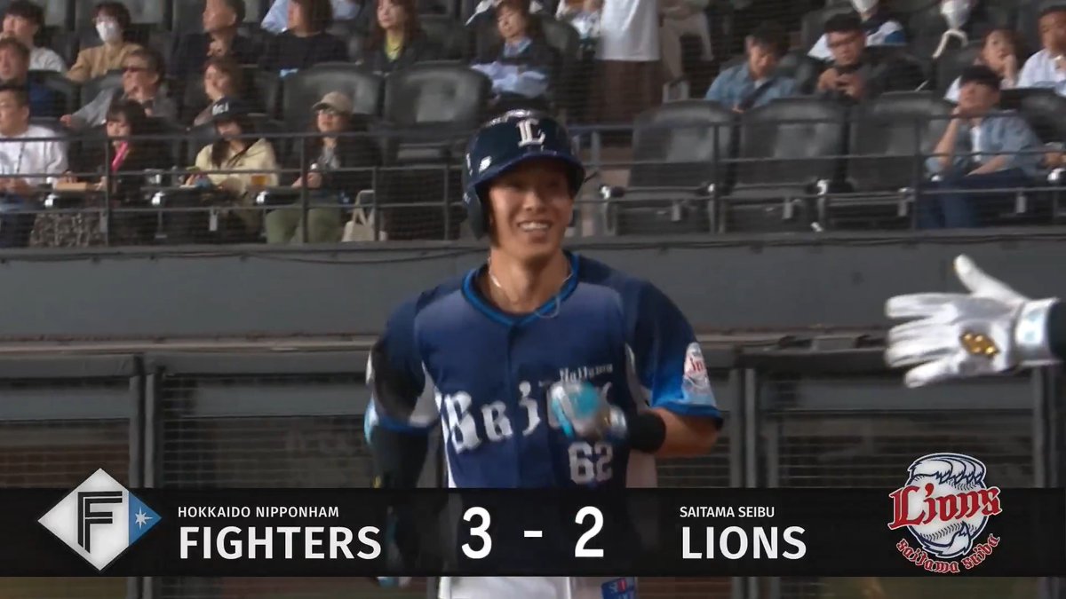 #滝澤夏央 選手と #カナリオ 選手の2者連続ホームラン! 逆転勝利に向けて、反撃の狼煙をあげます! #seibulions #打破