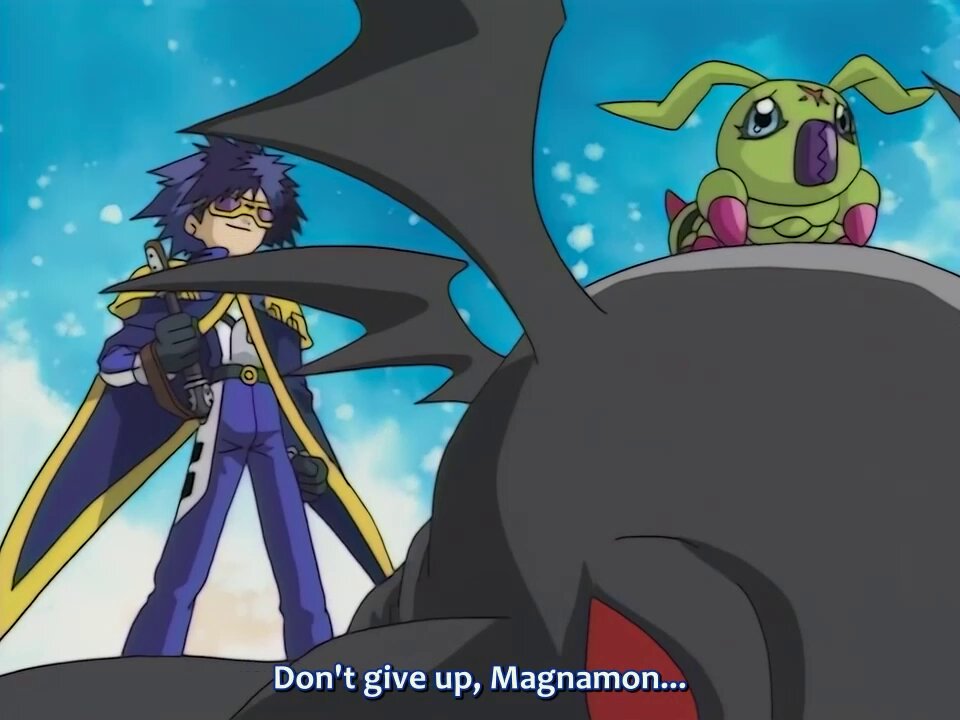 Wormmon trying to save Ken #DigimonAdventure02 #Digimon