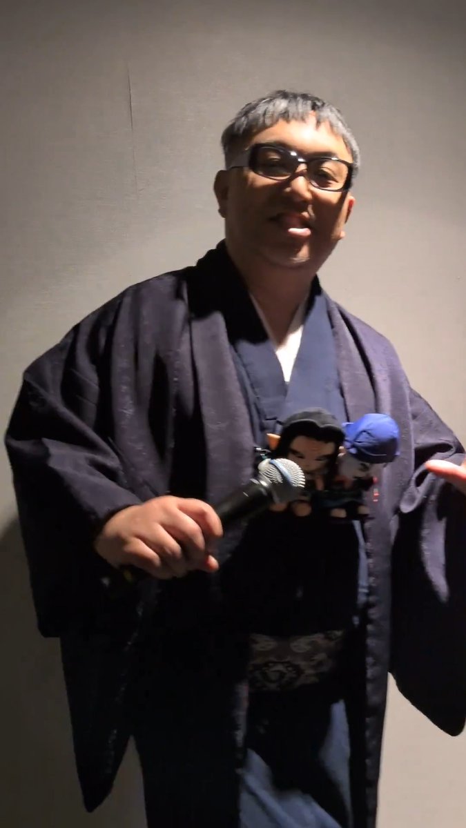 📸潜入レポ📸 『劇場版モノノ怪』特別上映イベント ご来場いただいた皆様、ありがとうございました！ #神谷浩史 さん、#細見大輔 さん、 #中村健治総監督 の登壇前の様子をご紹介✨