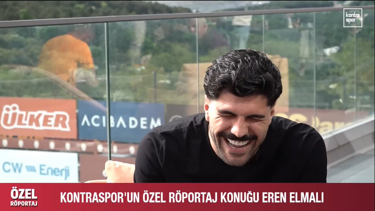 Soru: "Takımdaki en panik isim?" (Kontraspor) Eren Elmalı: "Birkaç tane panik atak var. İzleyiciler direkt anlar zaten 😂"