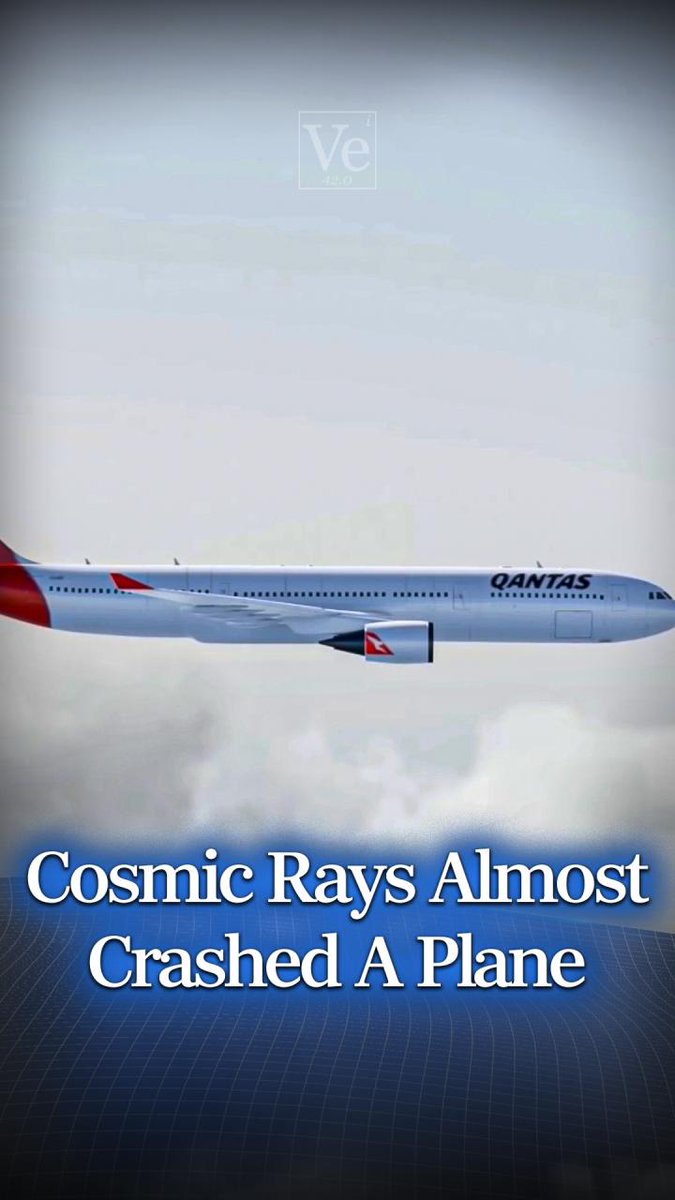 How Cosmic Rays (Almost) Crashed A Plane #veritasium #science #physcs #cosmicrays