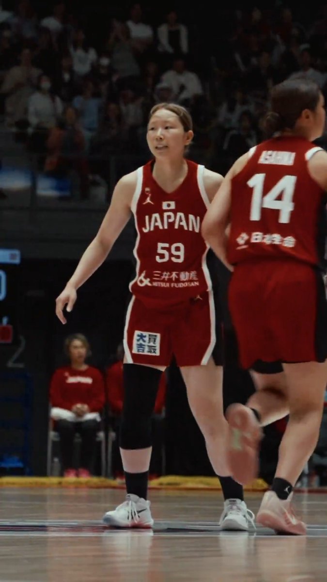 星杏璃の連続スリー👌👌 4本の3Pシュートを沈め14点のチームハイ! #三井不動産カップ2026 #AkatsukiJapan