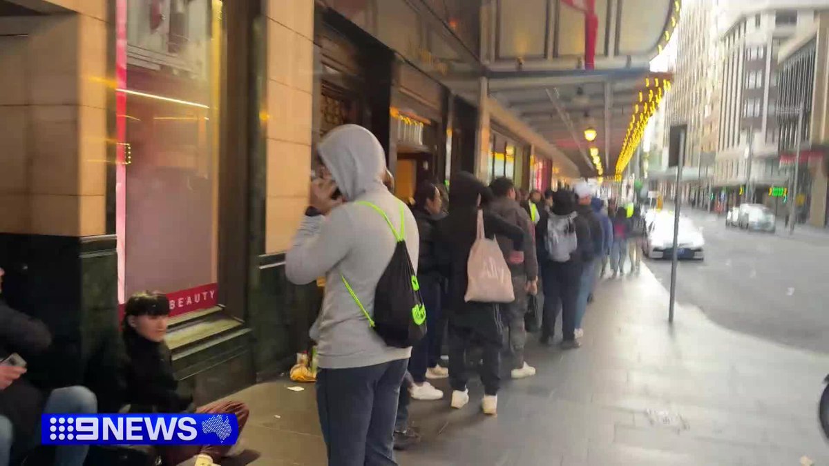 They've long been a symbol of wealth and status; but as the cost of living bites, one luxury product reached peak popularity today, for under $700. The collaboration of two Swiss companies drawings thousands of people to the release. #9News