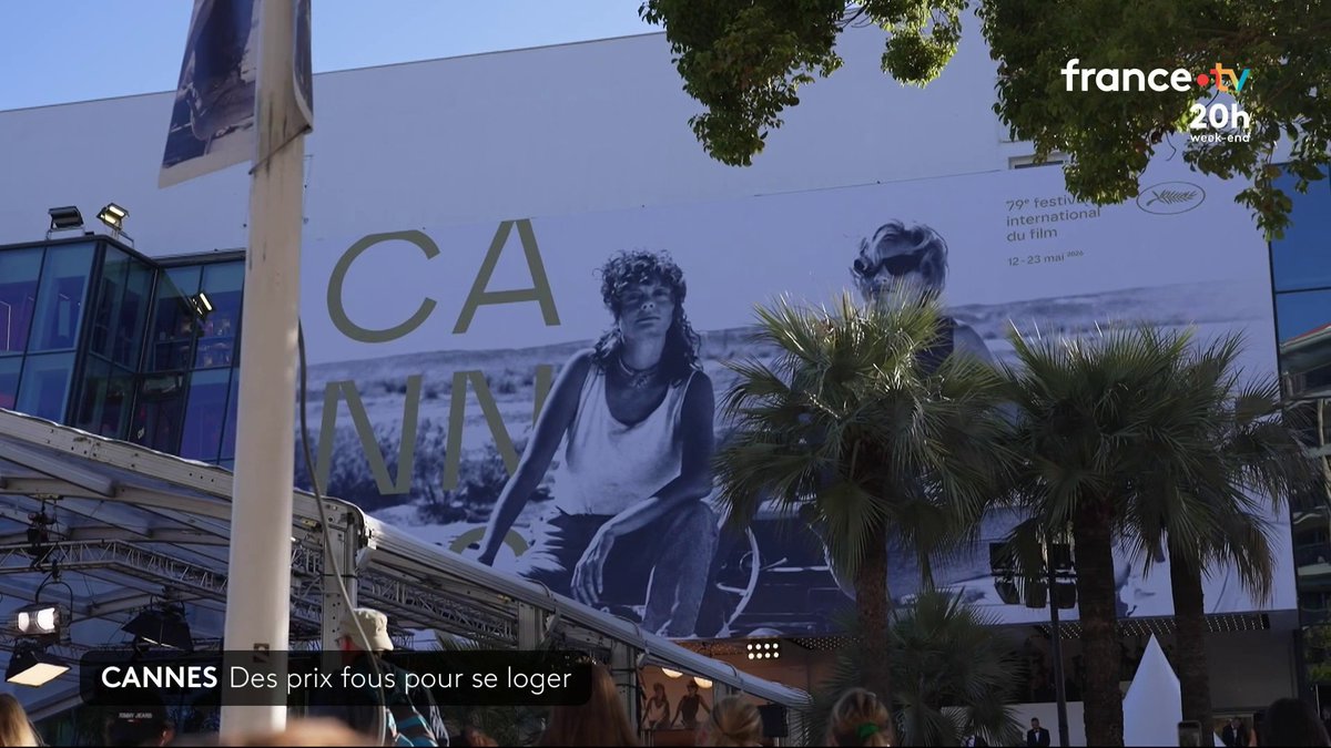 Cannes : des prix fous pour se loger pendant le festival #JT20h