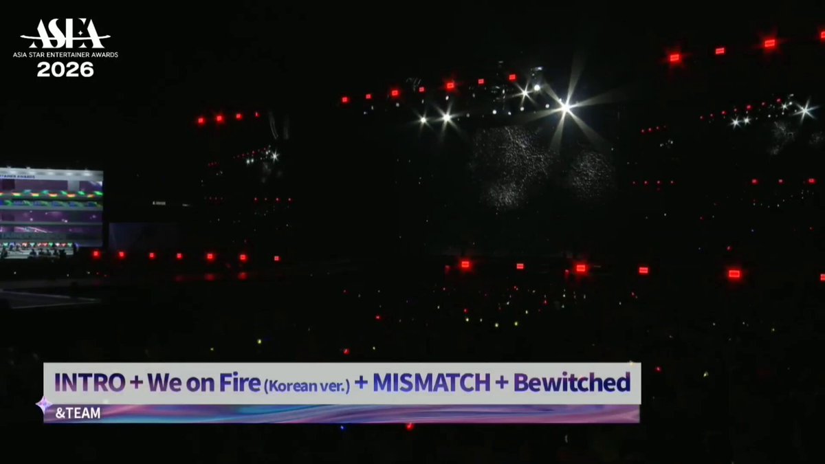 2026 a.sea 본무대 🐺 full. 0:00 intro 0:50 we on fire 3:36 MISMATCH 7:14 Bewitched